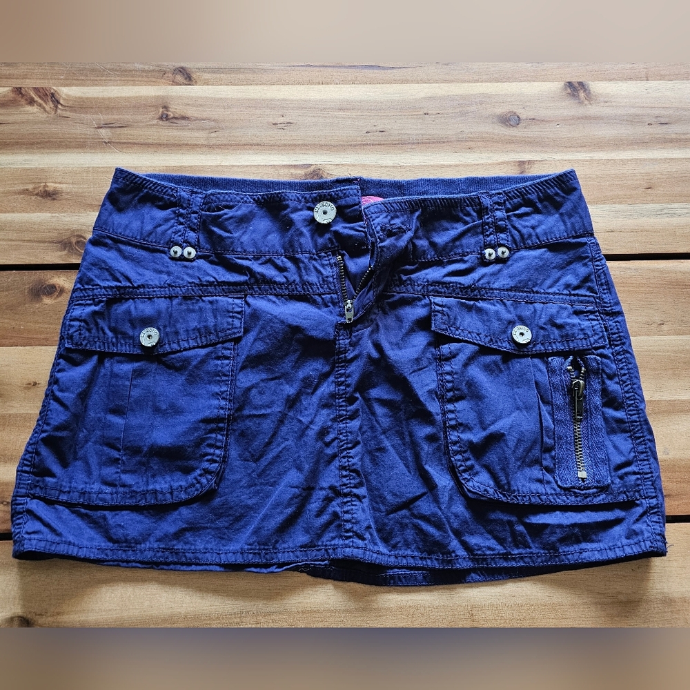 Cargo Style Mini Skirt - Size Small